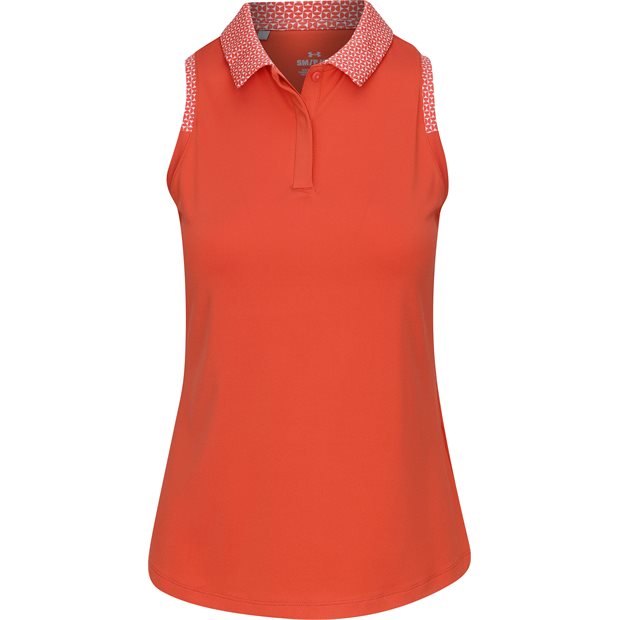 Under Armour Playoff 3.0 Grooves Print Ladies Polo Shirt - Power - Size: L