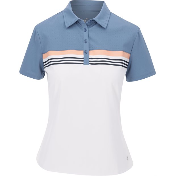 Nivo Mindy Ladies Dress Shirt - Sea Reflection - Size: L