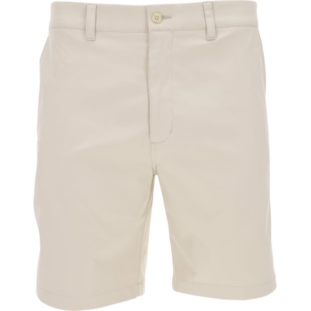 Ben Hogan 9" Active Waistband Flat Front Shorts - Silver Lining - Size: 38w