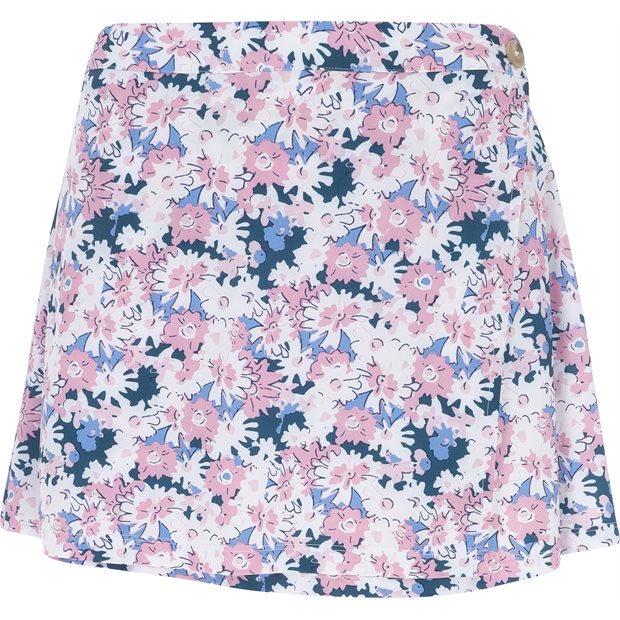 Puma Bloom Wrap Ladies Skort - Pink Icing/White Glow - Size: S