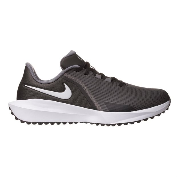 Nike Infinity G 24 Spikeless Golf Shoes - Black/White/Smoke Grey - Size: M 7 / W 8.5 M
