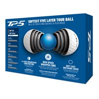 View TaylorMade TP5 MySymbol Golf Ball Bacon & Eggs
