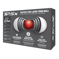 View TaylorMade TP5x MySymbol Golf Ball Bacon & Eggs