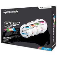 View TaylorMade SpeedSoft Ink Golf Ball White