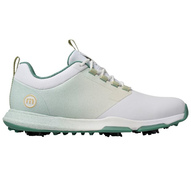 TravisMathew The Ringer 2.0 Golf Shoes - White/Green - Size: 11.5 M