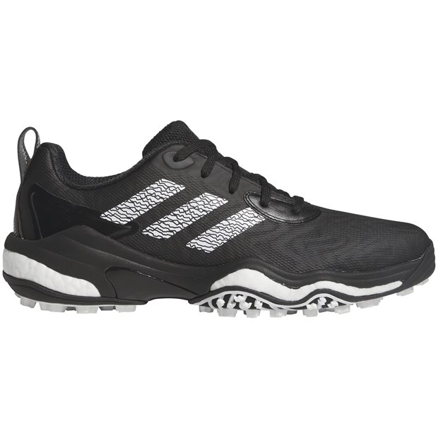 Adidas CodeChaos 25 Spikeless Golf Shoes - Core Black/FTW White/Lucid Lemon - Size: 11.5 M
