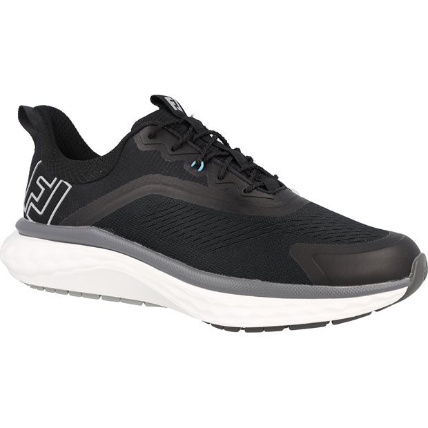 FootJoy FJ Quantum Previous Season Shoe Style Spikeless Golf Shoes - 56990 - Black/White - Size: 8 M