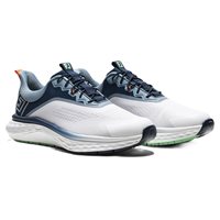 View FootJoy FJ Quantum Previous Season Shoe Style Spikeless White/Peacoat/Aquamarine