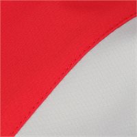 View FootJoy TOUR LOGO Zephyr SS Windshirt Outerwear Red/Silver