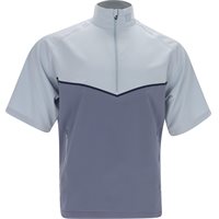 FootJoy TOUR LOGO Zephyr SS Windshirt Wind Jacket - Niagara/Flint - Size: M