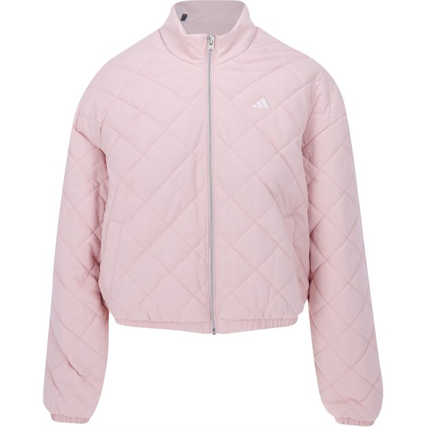 Adidas Go To Quilted Ladies Jacket - Sandy Pink - Size: XL
