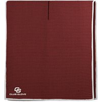 View Club Glove Caddie Towel Burgundy/White