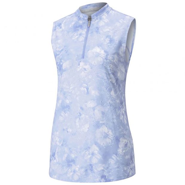 Puma Cloudspun Iris Ladies Shirt - Lavender Pop/Bright White - Size: XS