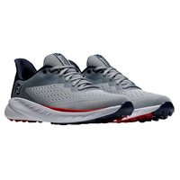 View FootJoy Flex XP Previous Season Shoe Style Spikeless Gray/Navy/Red