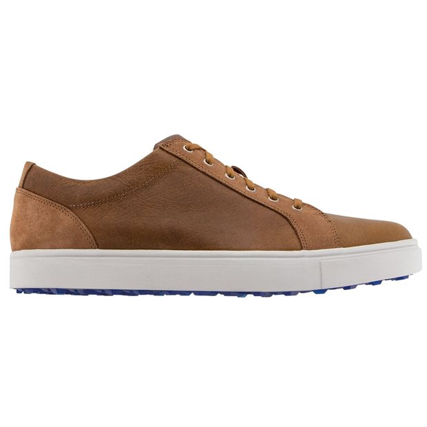 FootJoy Club Casuals Blucher Spikeless Golf Shoes - 79055 - Taupe Embossed/Taupe Suede - Size: 7.5 W