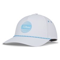 View Titleist Boardwalk Rope Golf Hat White/True Blue