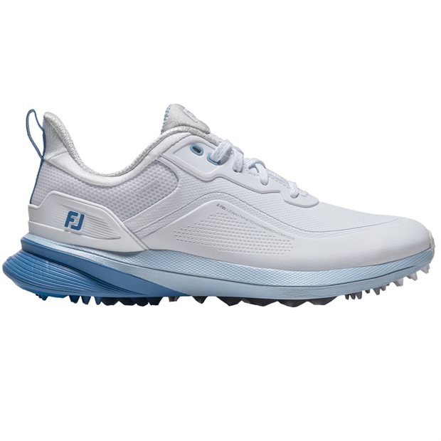 FootJoy Pro/SL Ladies Spikeless Golf Shoes - 98231 - Arctic White/Skyway/Blue Jasper - Size: 7 M