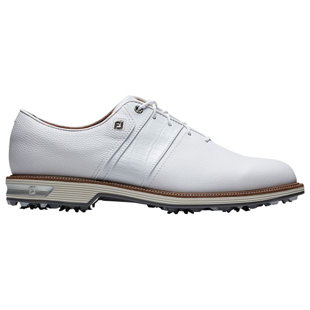 FootJoy Premiere Speed Saddle Previous Season Shoe Style Golf Shoes - 53908 - White/White/White - Size: 9.5 W