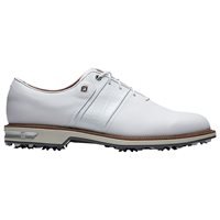 View FootJoy Premiere Speed Saddle Previous Season Shoe Style Golf Shoe White/White/White