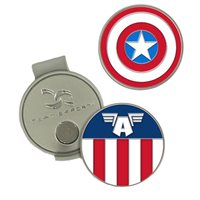 View Team Effort Marvel Hat Clip Ball Marker Captain America
