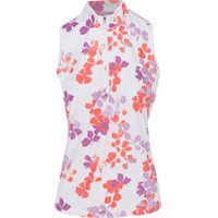 Ben Hogan Floral Printed Cap Sleeve Shirt