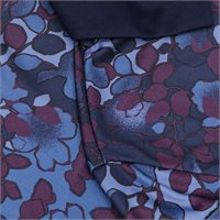 View Ben Hogan Floral Printed Cap Sleeve Shirt Peacoat