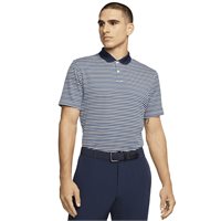 View Nike Dri-Fit Victory Striped Shirt Obsidian/White/Psychic Blue