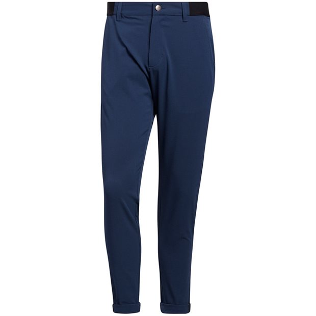 Adidas Pin Roll Primegreen Flat Front Pants - Crew Navy - Size: 40W x 34L