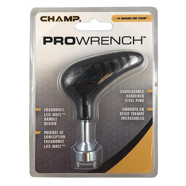 Champ Pro Golf Spikes - White