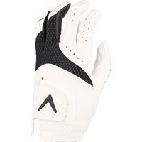 Callaway Weather SPANN Golf Junior Left Golf Glove - White L Regular