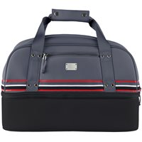 View Sun Mountain Mid-Stripe Travel Black Gunmetal Red