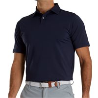 FootJoy Athletic Fit Solid Lisle Self Collar Previous Season Apparel Style Shirt