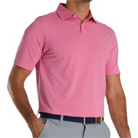 FootJoy Athletic Fit Solid Lisle Self Collar Previous Season Apparel Style Shirt