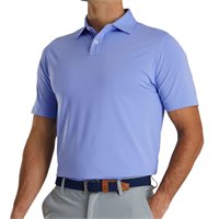 View FootJoy Athletic Fit Solid Lisle Self Collar Previous Season Apparel Style Shirt Blue Violet