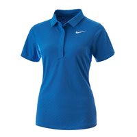 View Nike Dri-FIT ADV Tour Shirt Light Photo Blue/White