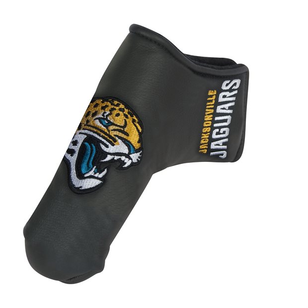 Team Effort NFL Black Blade Headcover - Jacksonville Jaguars