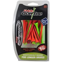 View Pride Evolution Matte Finish Golf Tees Multi