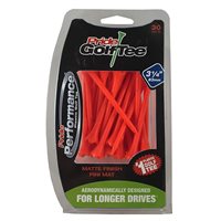 View Pride Evolution Matte Finish Golf Tees Matte Orange