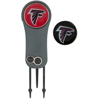 View Team Effort NFL Switchblade Repair Tool Ball Marker Atlanta Falcons