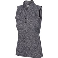 View Greg Norman Collection Heathered Dot Shirt Black