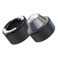 View Accelerated Golf Theraface Hot and Cold Rings Fitness Black