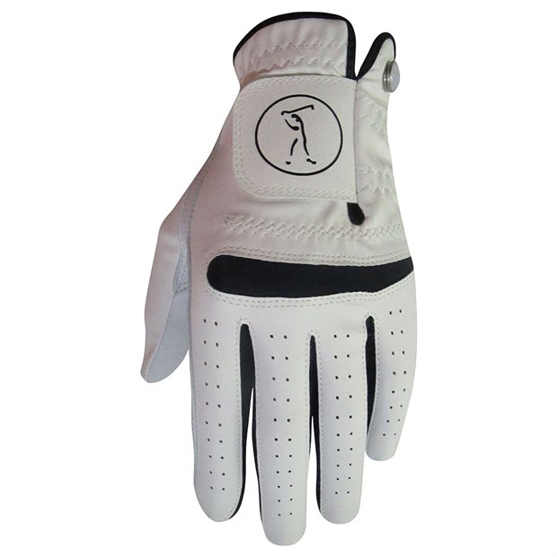 Merchants of Golf Deluxe Ladies Right Golf Glove - White S Regular