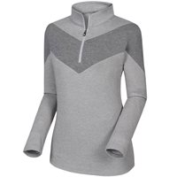 View FootJoy Engineered Jersey Previous Season Apparel Style Outerwear Heather Gray