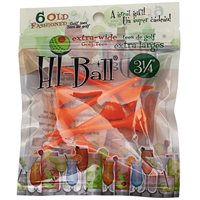 View Accelerated Golf Hi-Ball Tees Golf Tees Orange
