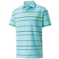 View Puma Mattr Border Lines Shirt Angel Blue/Maize