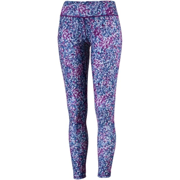Puma Floral Tights Ladies ActiveWear Pants - Majesty - Size: XXS