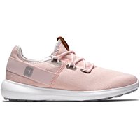 View FootJoy Coastal Flex Previous Season Shoe Style Spikeless Pink/White