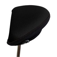 View Accelerated Golf 2-Ball Mallet Putter Cover Headcover Black