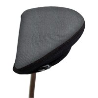 View Accelerated Golf 2-Ball Mallet Putter Cover Headcover Silver