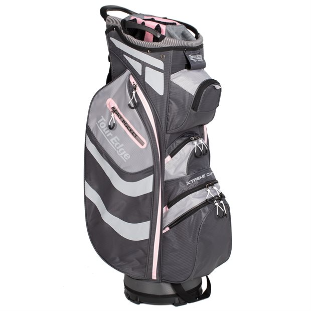 Tour Edge Used Tour Edge Hot Launch Xtreme 5.0 Ladies Cart Bag - Silver Pixie